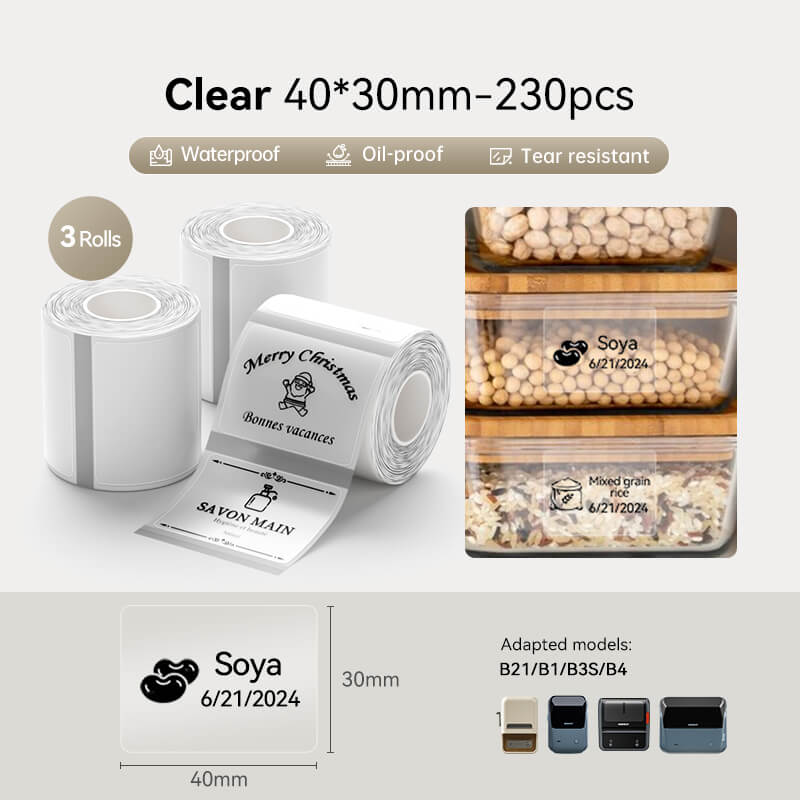 Label Tape Set for B21, B1, B3S - Image 9