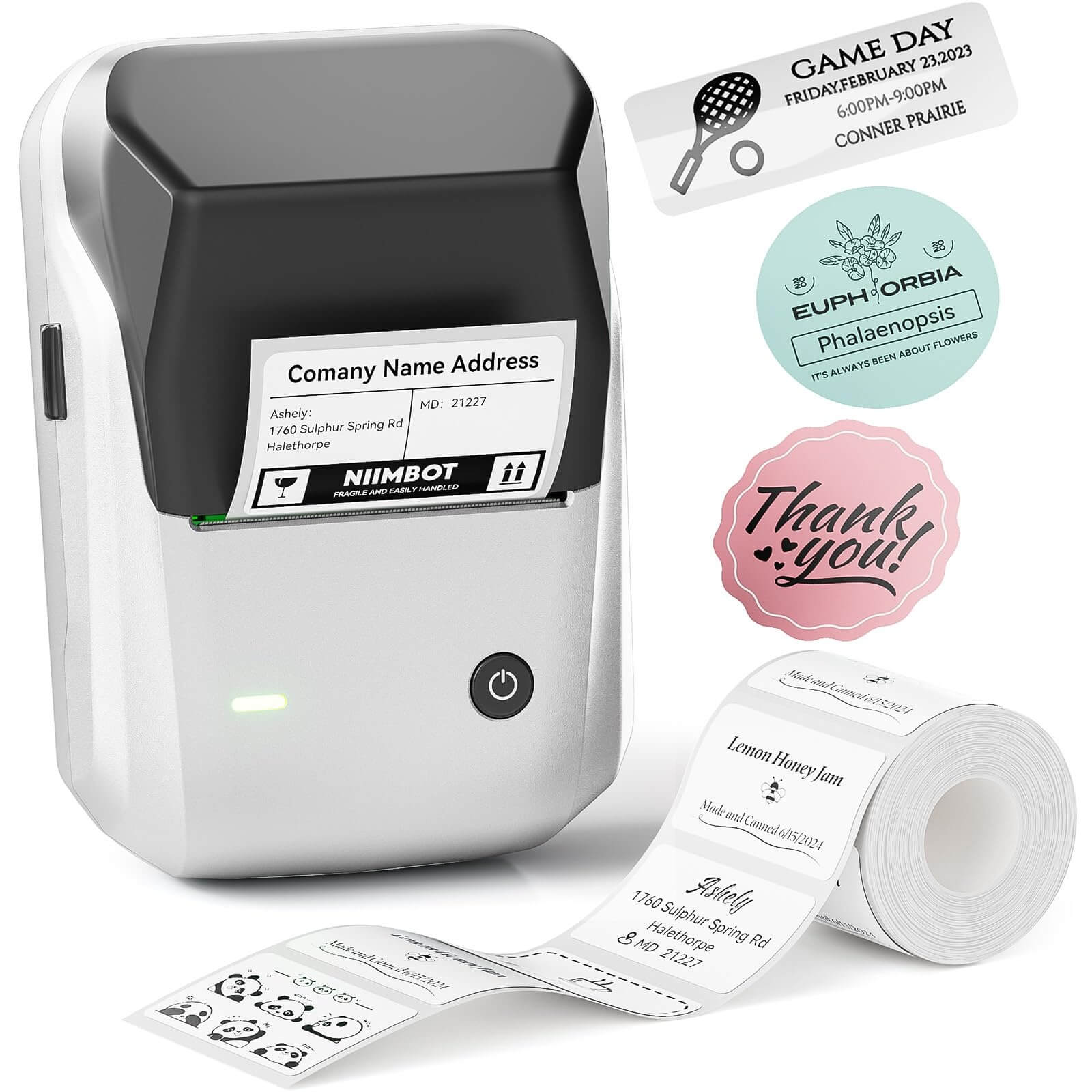 NIIMBOT B1 Inkless Thermal Label Printer, Create Professional Business Labels with Ease - Image 17