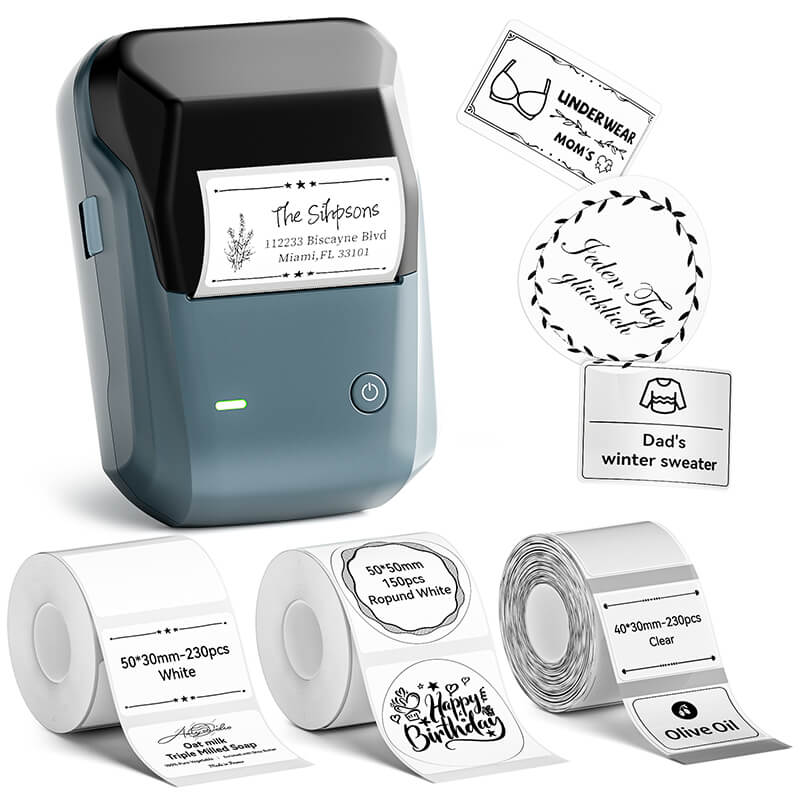 NIIMBOT B1 Inkless Thermal Label Printer, Create Professional Business Labels with Ease - Image 20