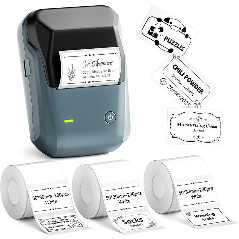 NIIMBOT B1 Inkless Thermal Label Printer, Create Professional Business Labels with Ease - Image 25