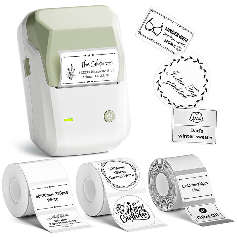 NIIMBOT B1 Inkless Thermal Label Printer, Create Professional Business Labels with Ease - Image 28