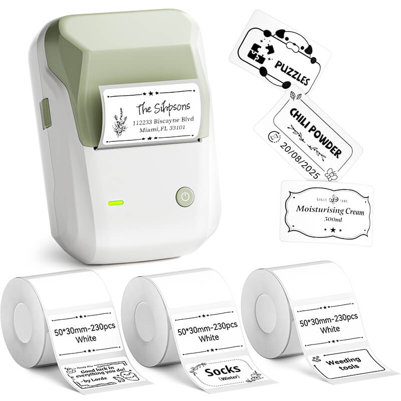 NIIMBOT B1 Inkless Thermal Label Printer, Create Professional Business Labels with Ease - Image 35