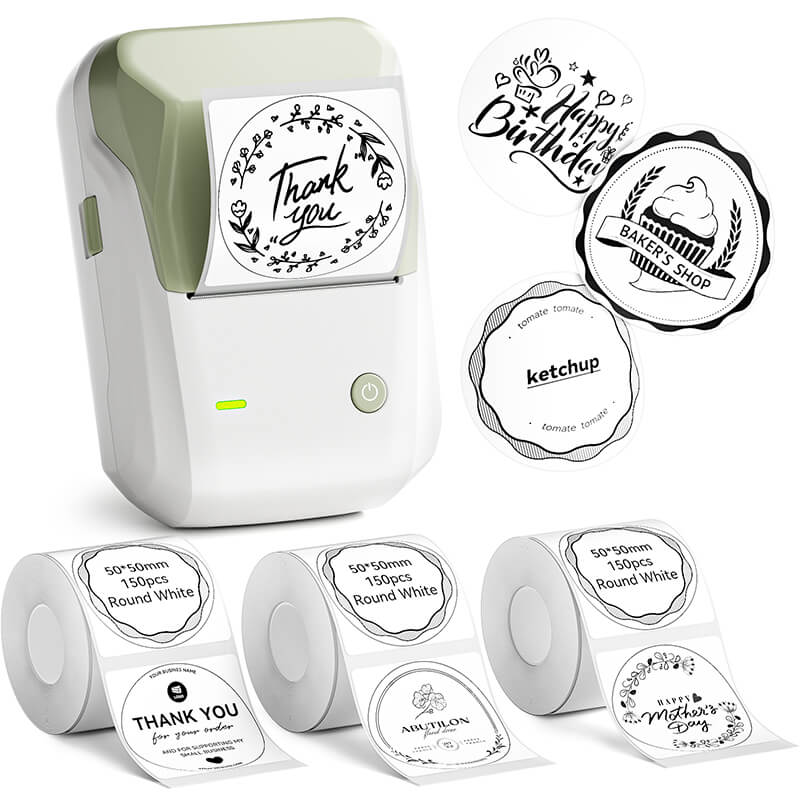 NIIMBOT B1 Inkless Thermal Label Printer, Create Professional Business Labels with Ease - Image 36