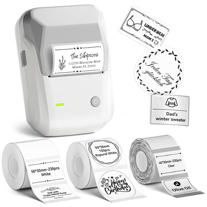 NIIMBOT B1 Inkless Thermal Label Printer, Create Professional Business Labels with Ease - Image 38