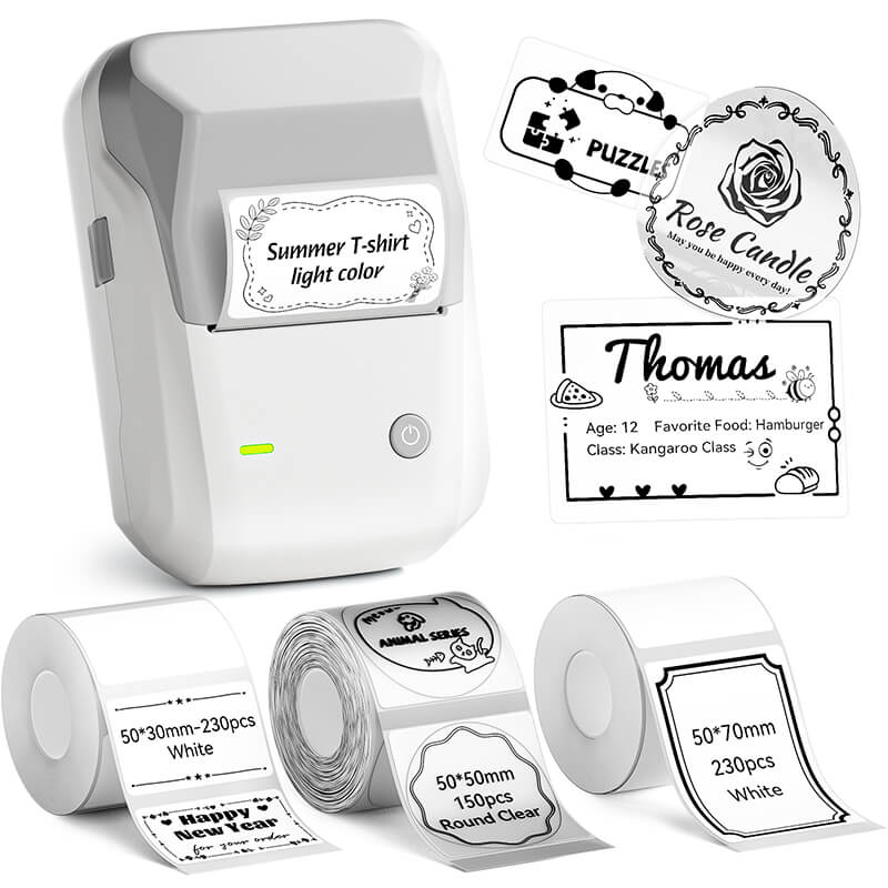 NIIMBOT B1 Inkless Thermal Label Printer, Create Professional Business Labels with Ease - Image 39