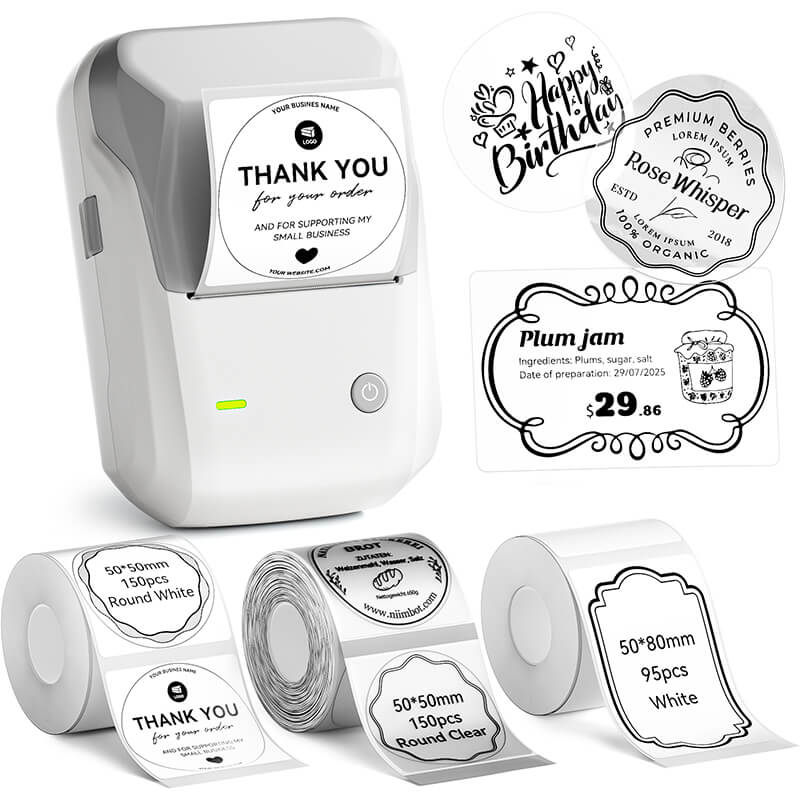 NIIMBOT B1 Inkless Thermal Label Printer, Create Professional Business Labels with Ease - Image 41