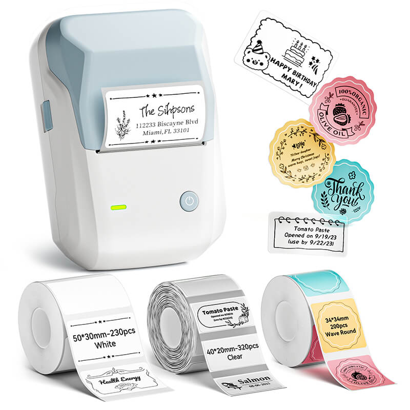 NIIMBOT B1 Inkless Thermal Label Printer, Create Professional Business Labels with Ease - Image 47