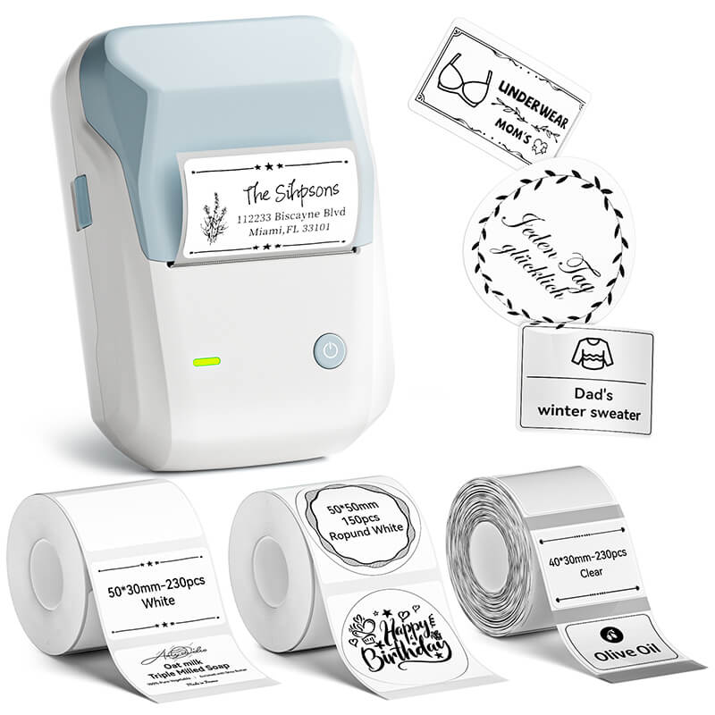 NIIMBOT B1 Inkless Thermal Label Printer, Create Professional Business Labels with Ease - Image 48