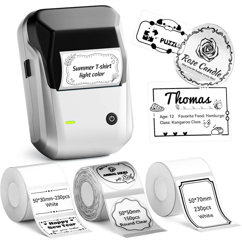 NIIMBOT B1 Inkless Thermal Label Printer, Create Professional Business Labels with Ease - Image 67