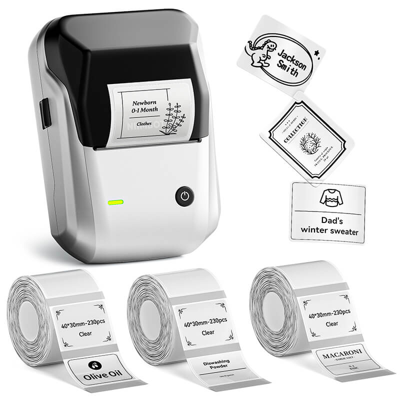 NIIMBOT B1 Inkless Thermal Label Printer, Create Professional Business Labels with Ease - Image 72