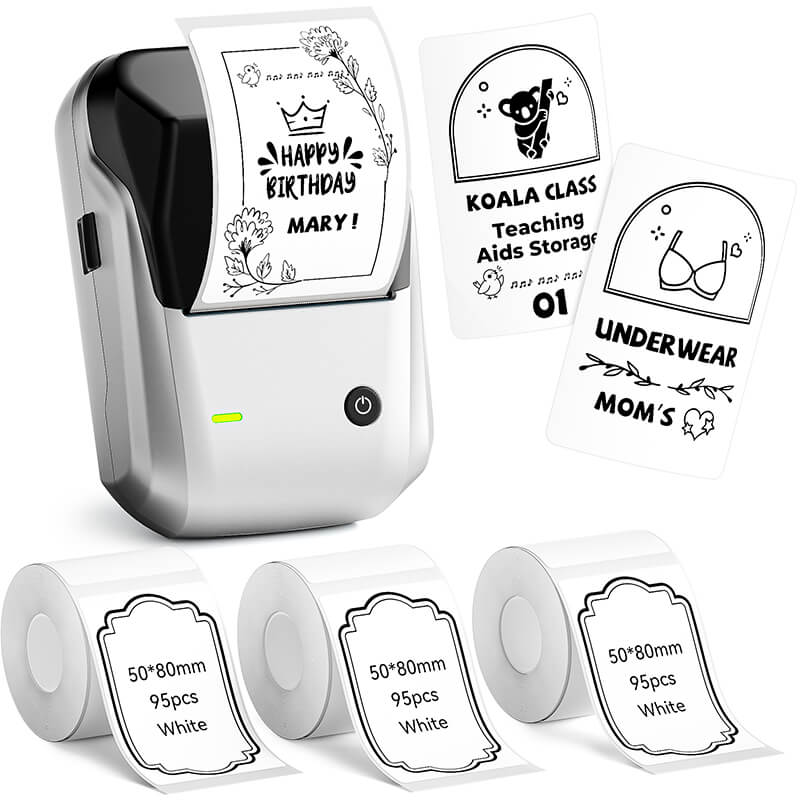 NIIMBOT B1 Inkless Thermal Label Printer, Create Professional Business Labels with Ease - Image 76