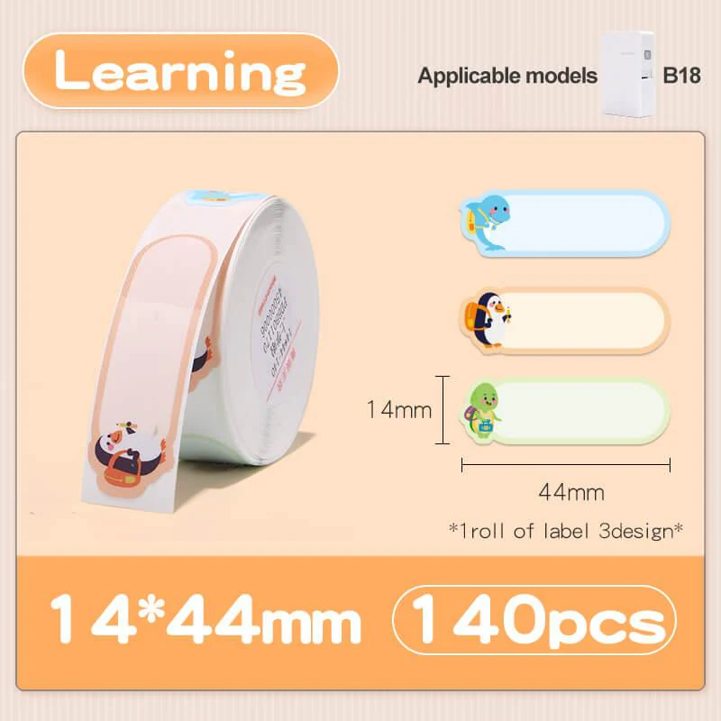 NIIMBOT N1 Colorful Label Stickers, Waterproof and High Temperature Resistance - Image 11
