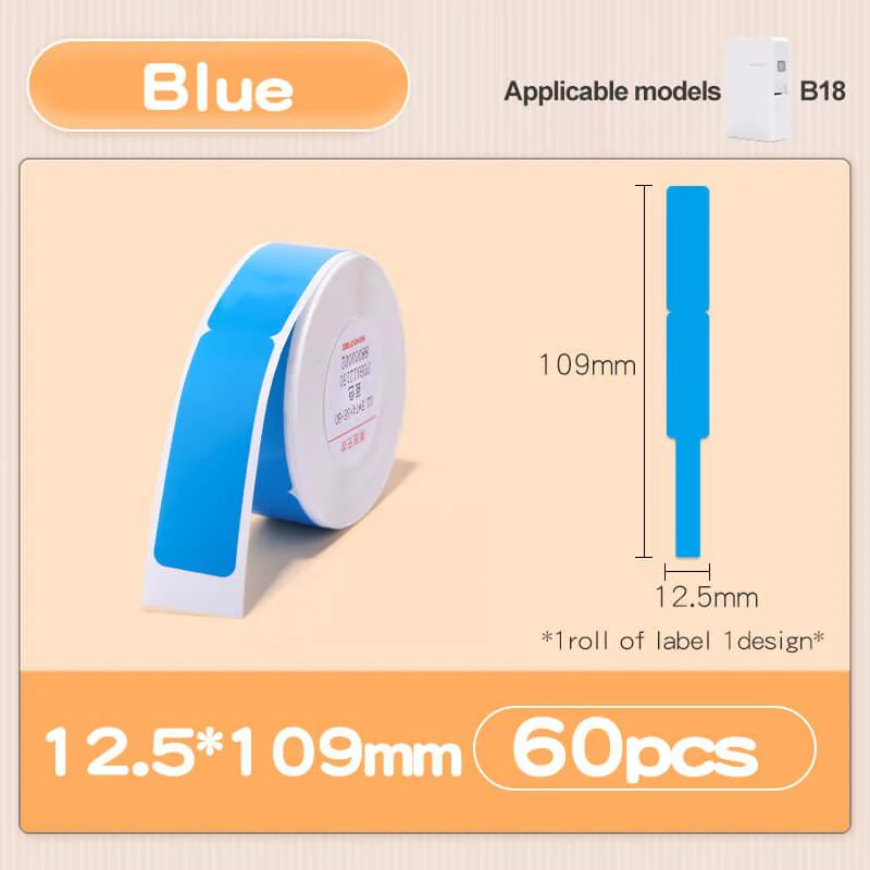 NIIMBOT N1 Colorful Label Stickers, Waterproof and High Temperature Resistance - Image 17