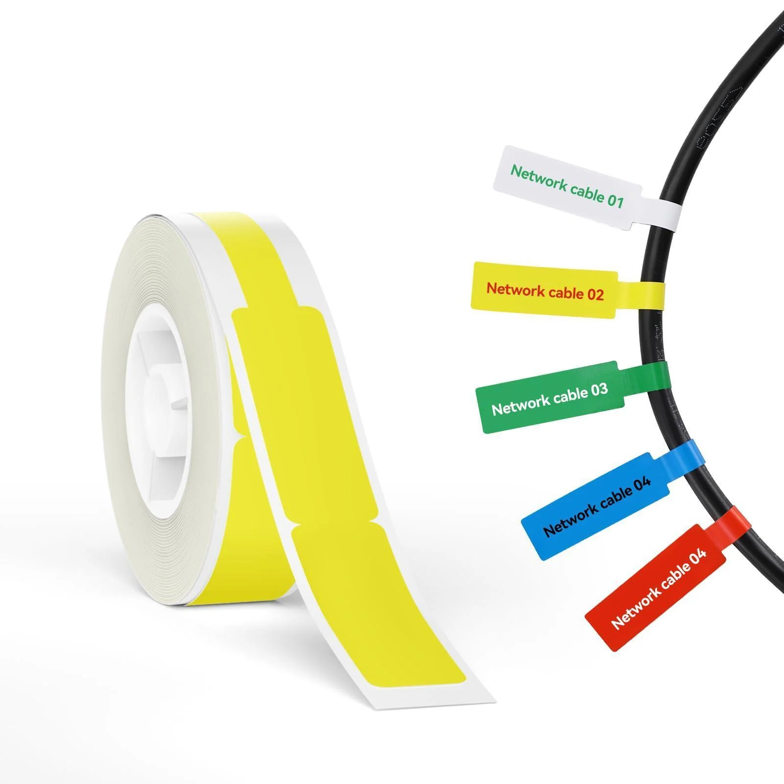NIIMBOT N1 Colorful Label Stickers, Waterproof and High Temperature Resistance - Image 29