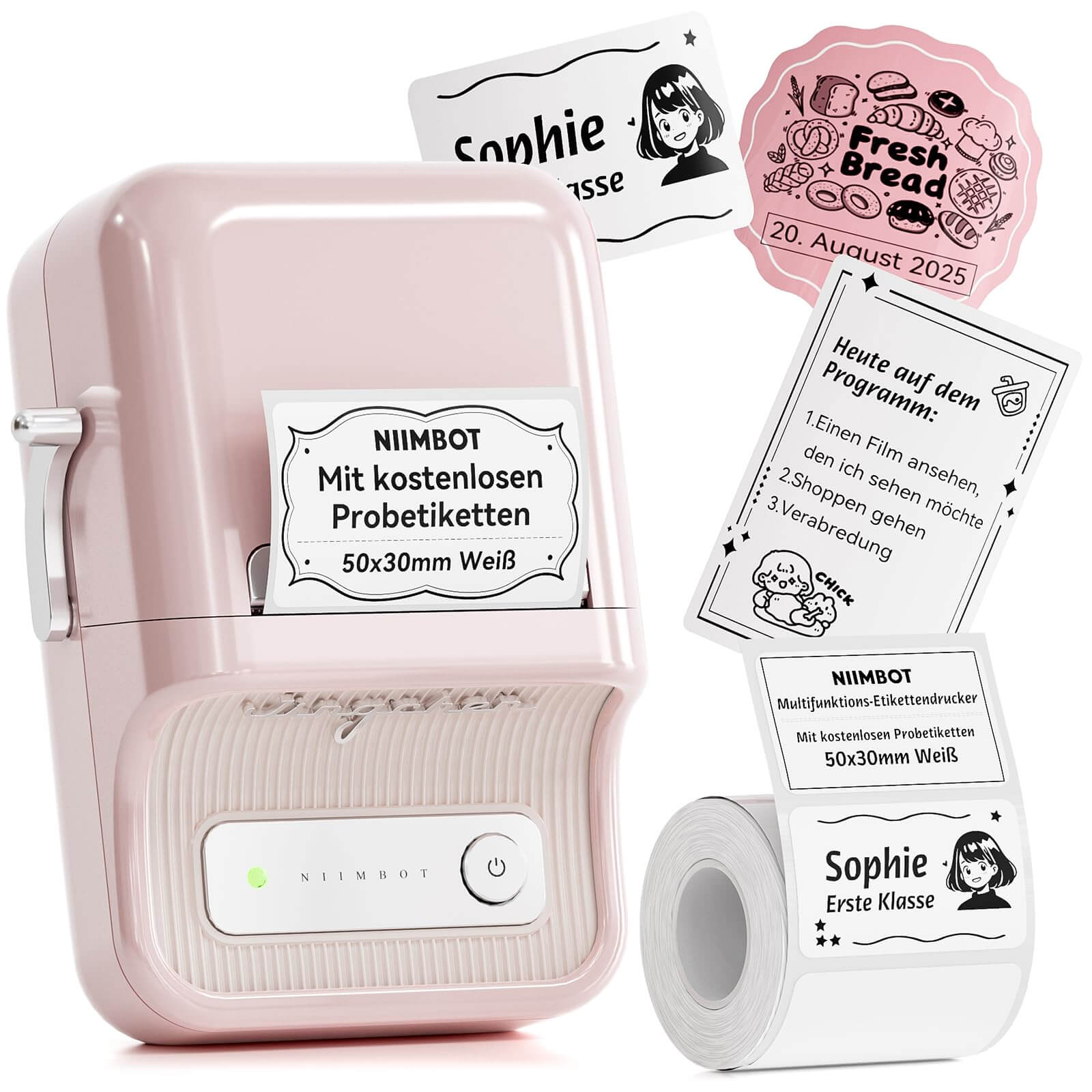 NIIMBOT B21 Bluetooth Thermal Label Printer, Efficient for Home, Office, Business - Image 18