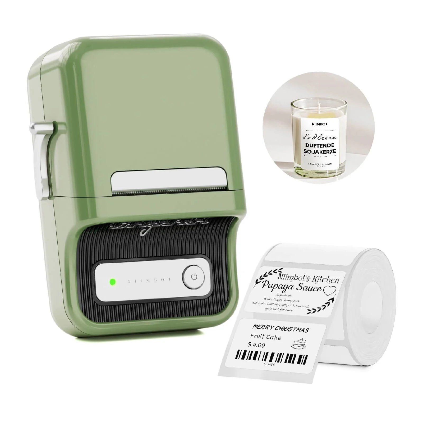 NIIMBOT B21 Bluetooth Thermal Label Printer, Efficient for Home, Office, Business - Image 19