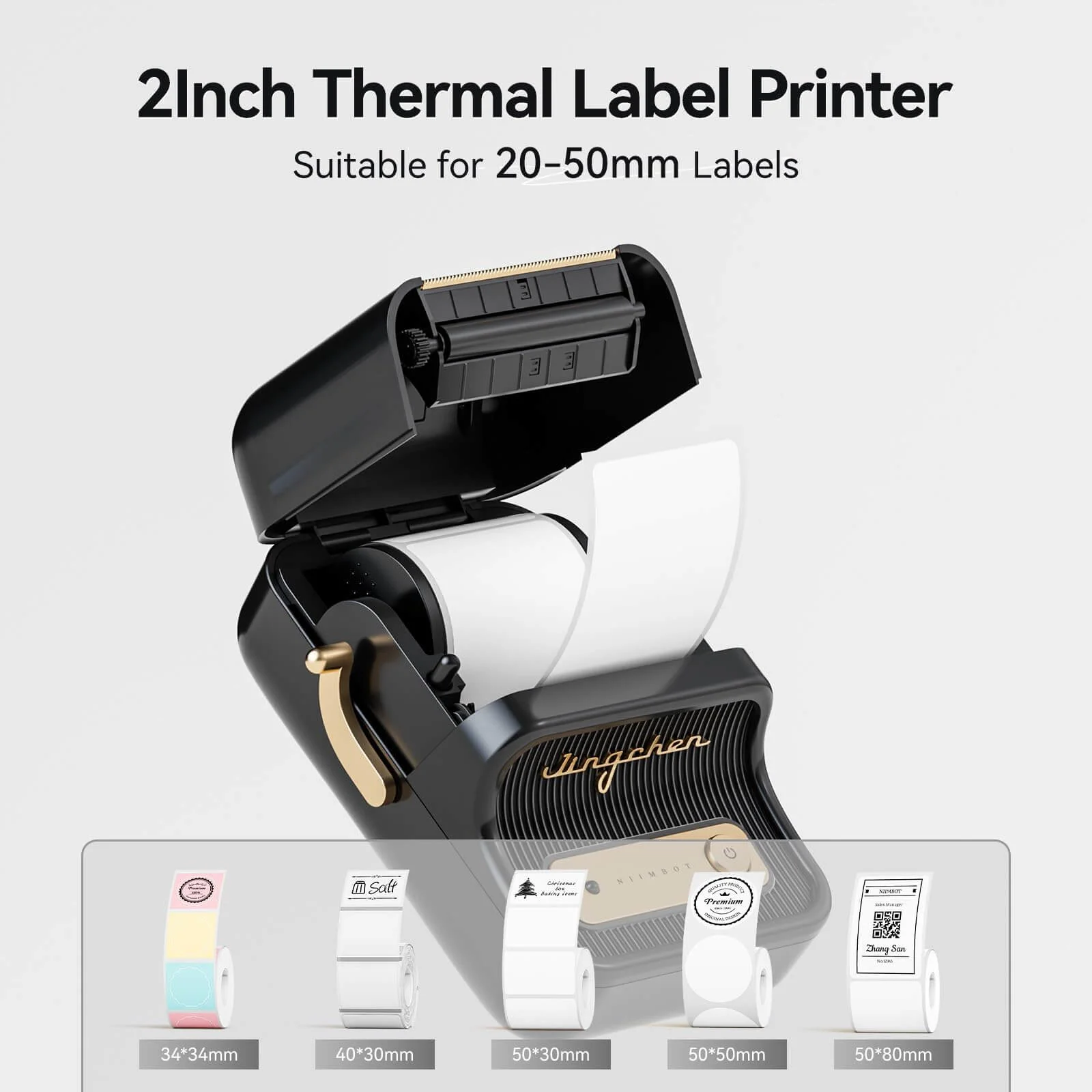 NIIMBOT B21 Bluetooth Thermal Label Printer, Efficient for Home, Office, Business - Image 5