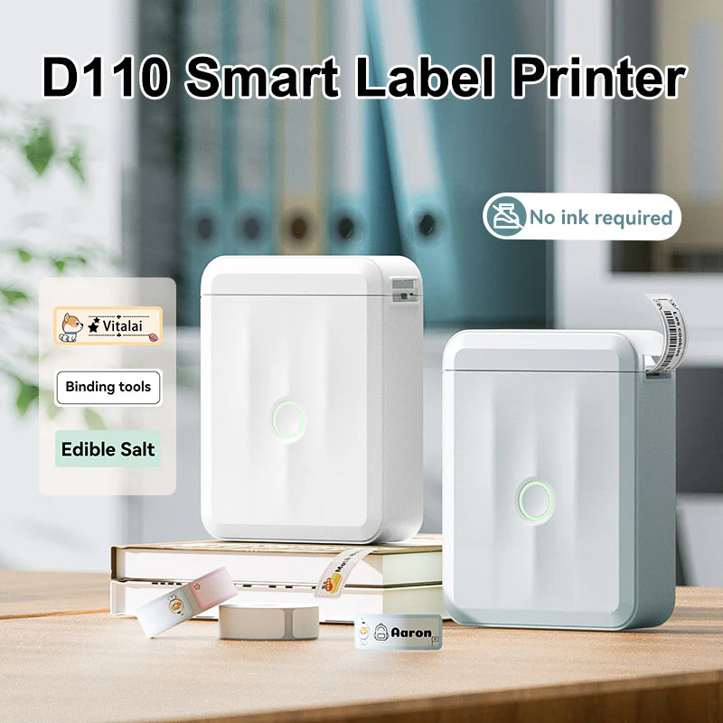NIIMBOT D110 Upgraded Bluetooth Printer for Office, Home, Kitchen, School - Image 8