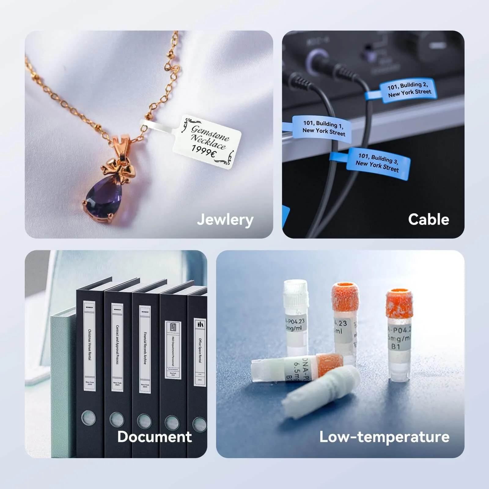 Thermal Transfer Label Printer Labels for M2, M3 - Image 3