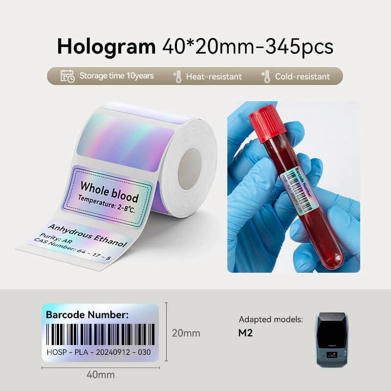 Thermal Transfer Label Printer Labels for M2, M3 - Image 7