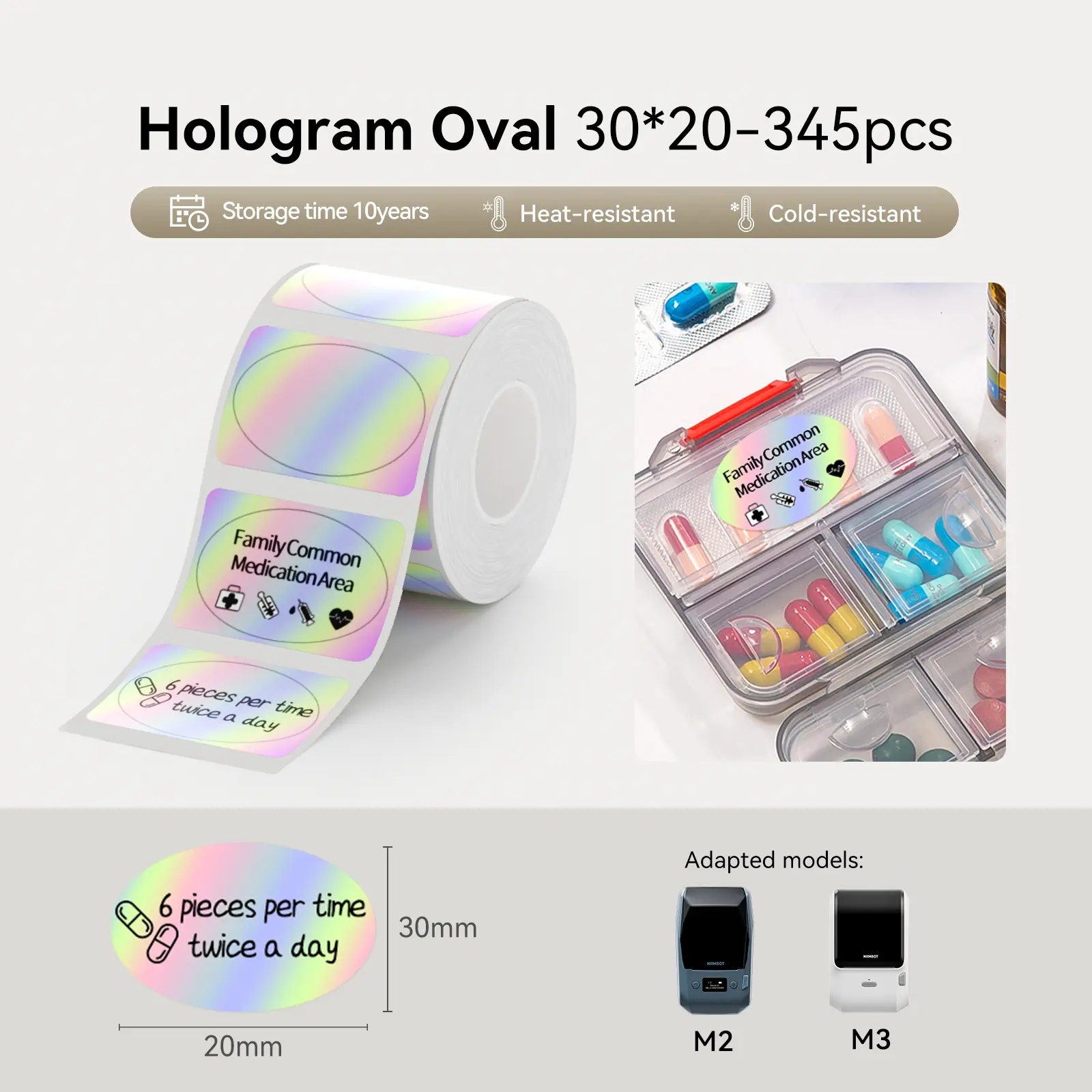 Thermal Transfer Label Printer Labels for M2, M3 - Image 52