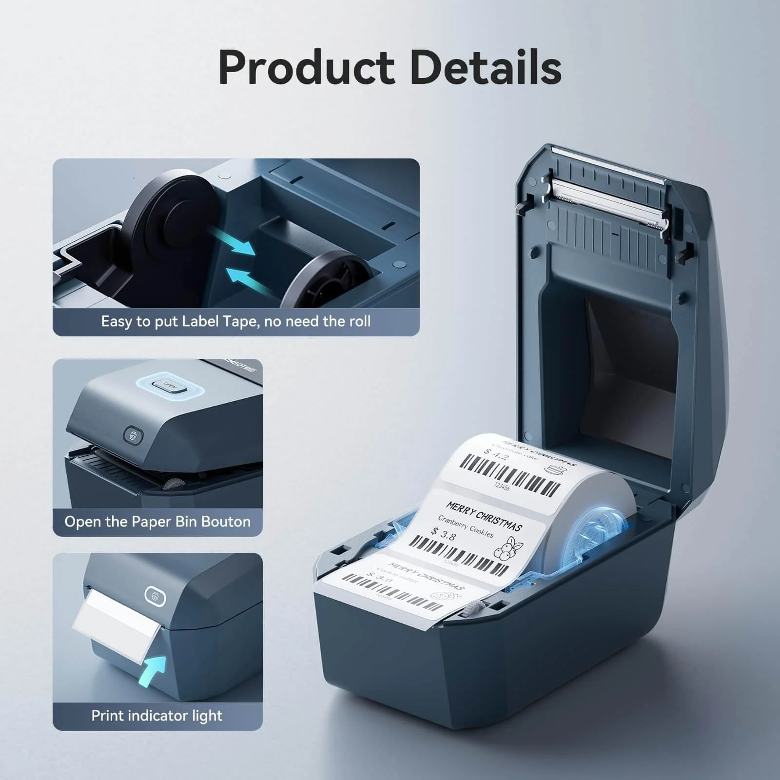 NIIMBOT K3 Thermal Inkless Label Maker - Efficiently Tool for Business - Image 4