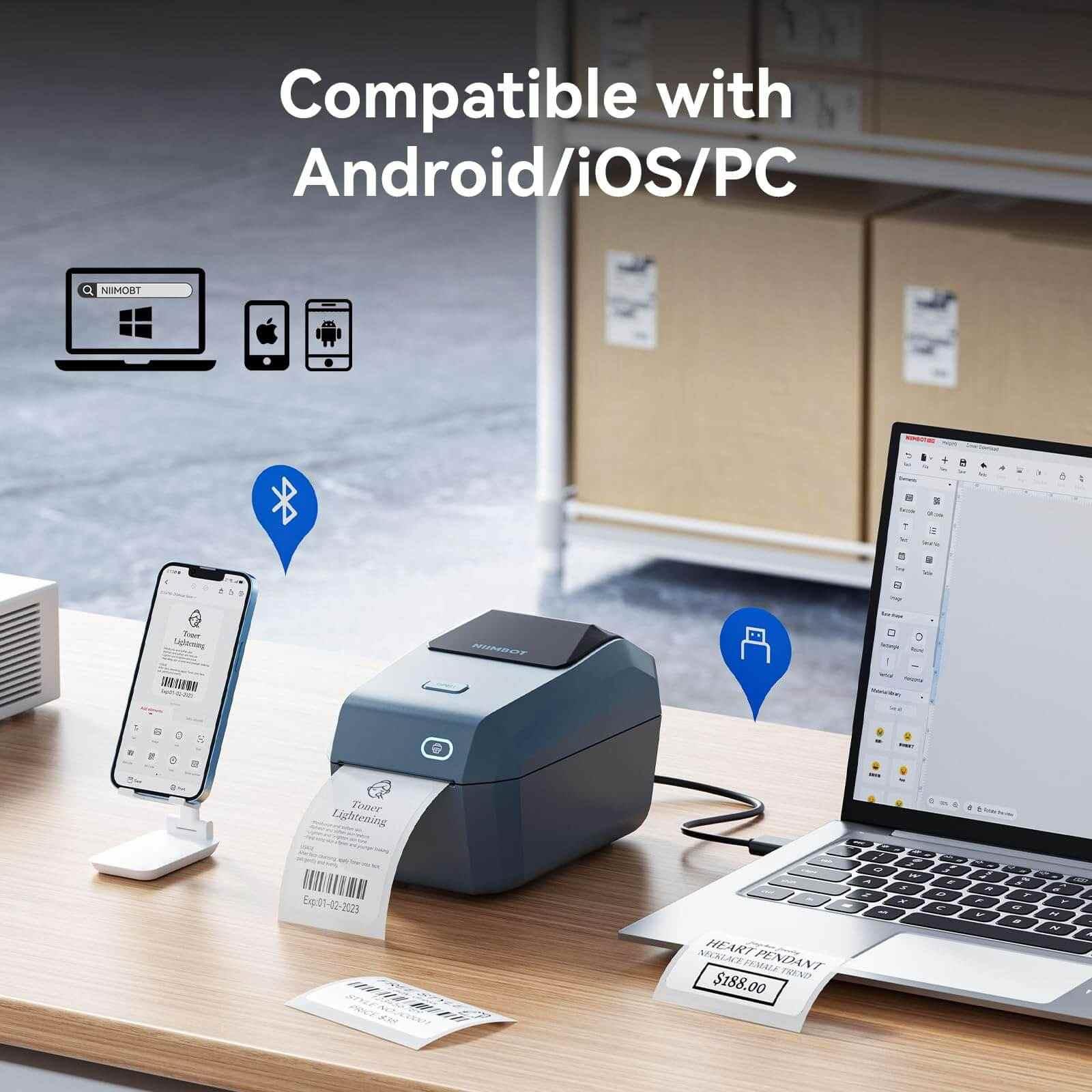 NIIMBOT K3 Thermal Inkless Label Maker - Efficiently Tool for Business - Image 5