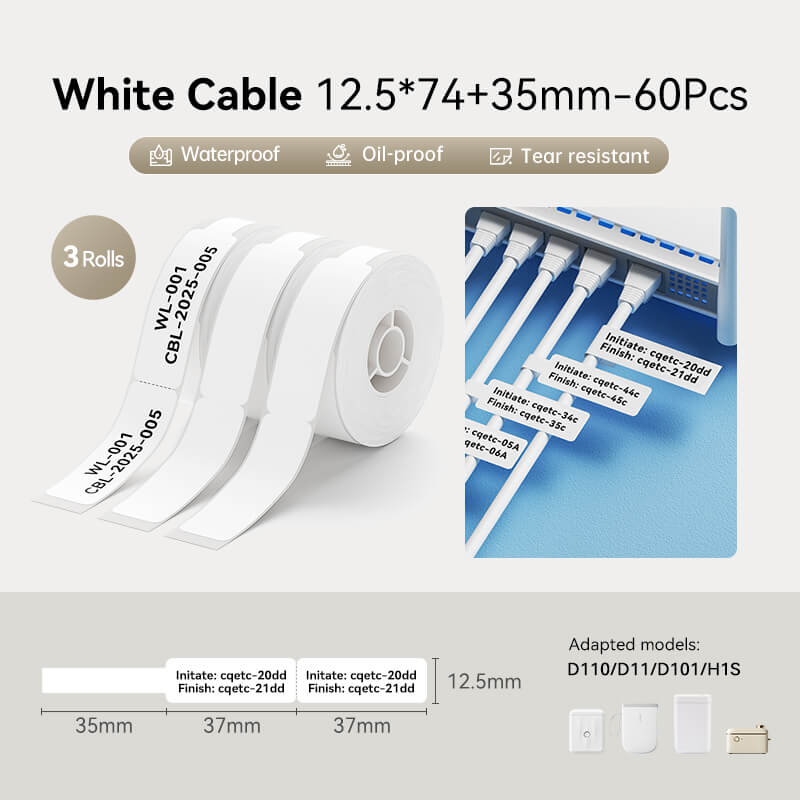 Label Tape Set for D11, D110, D101 - Image 25