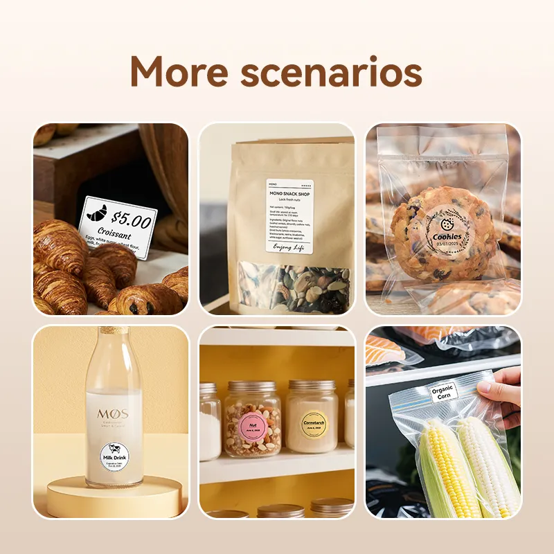 NIIMBOT B1 Thermal Food label printer for Home, Business Support Android, iPhone, Windows - Image 4