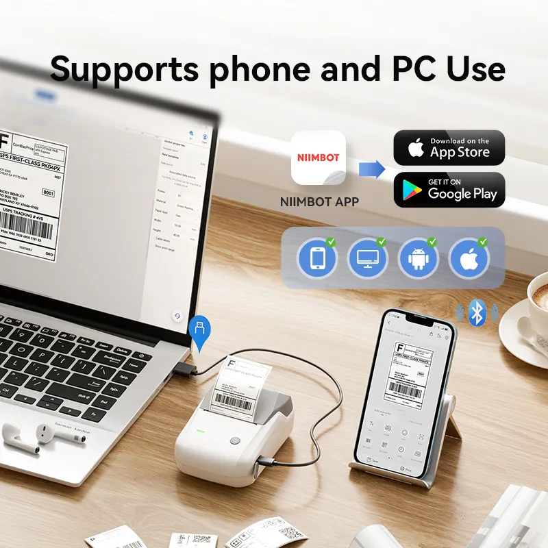 NIIMBOT B1 Thermal Food label printer for Home, Business Support Android, iPhone, Windows - Image 5