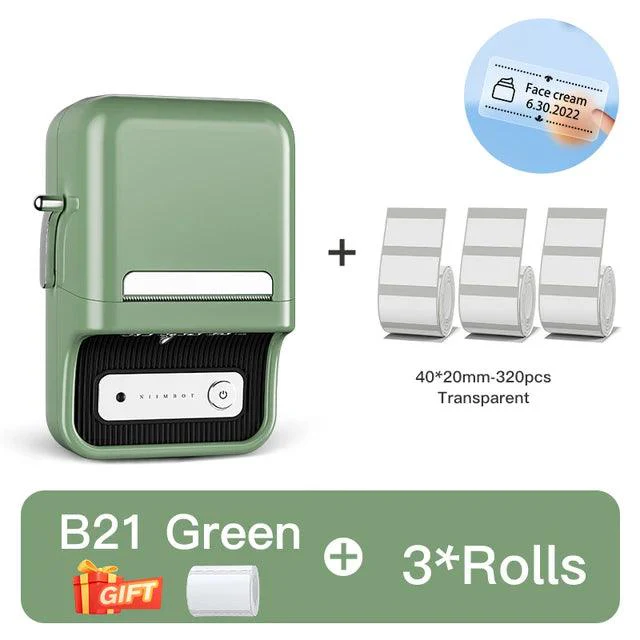 NIIMBOT B21 Bluetooth Thermal Label Printer, Efficient for Home, Office, Business - Image 21