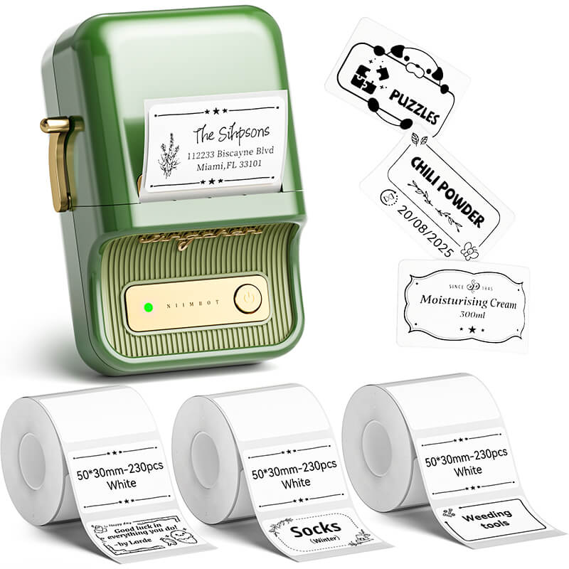 NIIMBOT B21 Pro 300dpi Label Printer, Photo Printing, Bluetooth Connection for Notes,Photos, Study Graphics, Memo Maker - Image 28