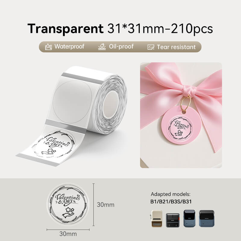 Clear Label Tape for B21, B1, B3S - Image 18