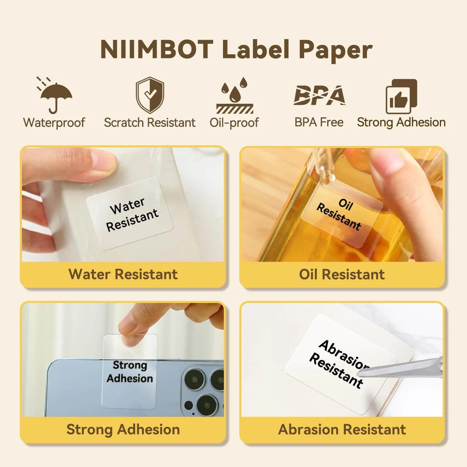 Clear Label Tape for B21, B1, B3S - Image 6