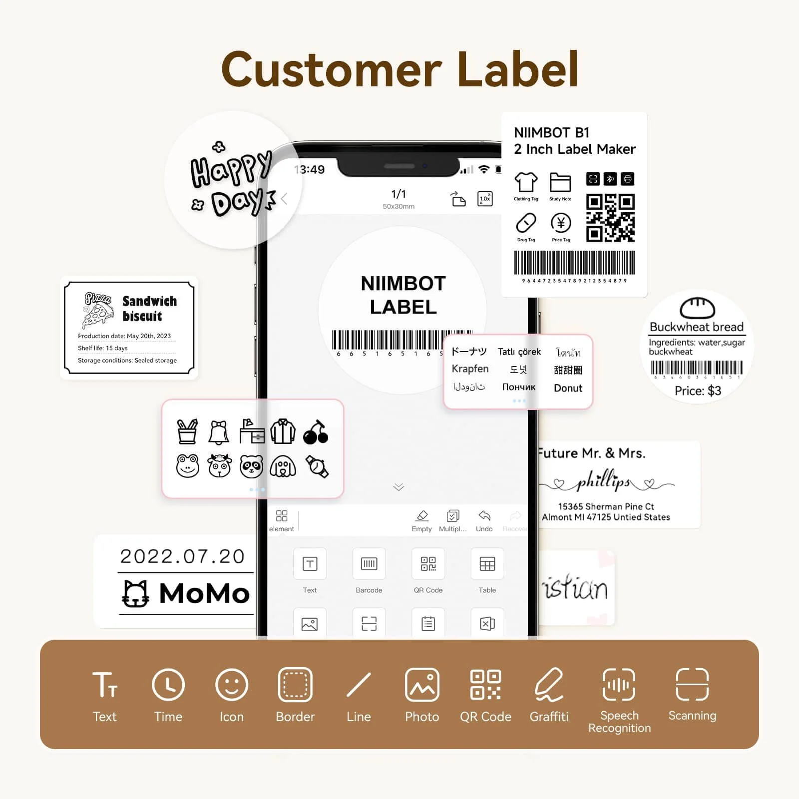 Clear Label Tape for B21, B1, B3S - Image 8