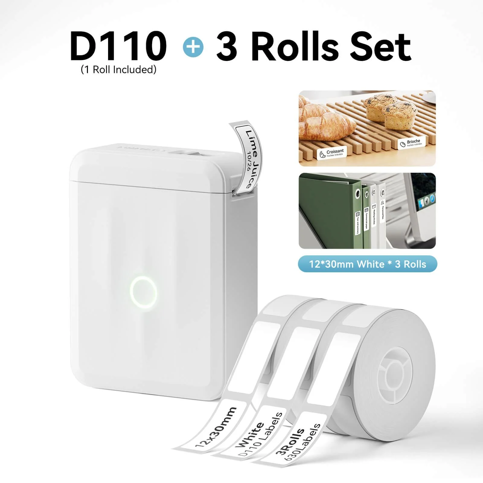 NIIMBOT D110 Upgraded Bluetooth Printer for Office, Home, Kitchen, School - Image 17