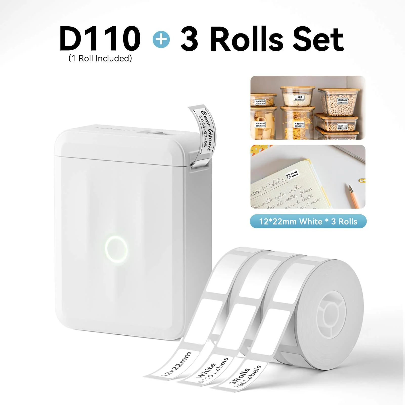 NIIMBOT D110 Upgraded Bluetooth Printer for Office, Home, Kitchen, School - Image 36