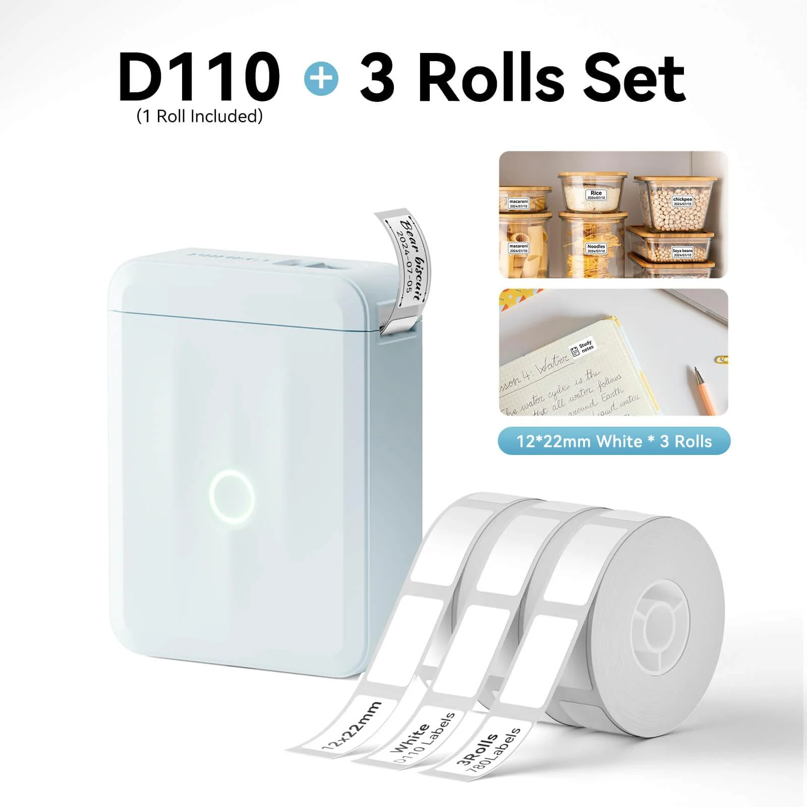 NIIMBOT D110 Upgraded Bluetooth Printer for Office, Home, Kitchen, School - Image 21