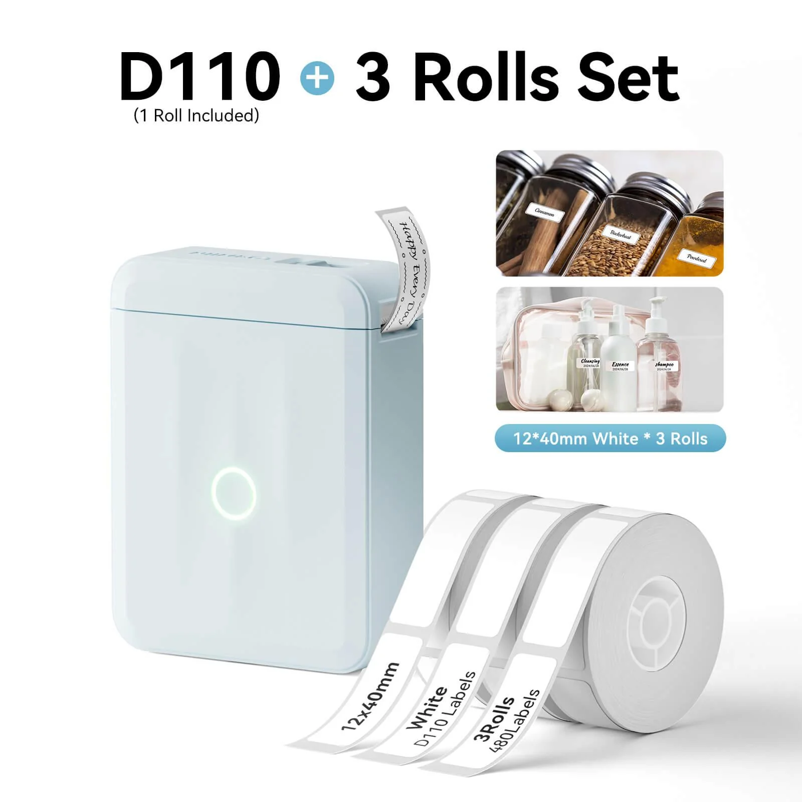 NIIMBOT D110 Upgraded Bluetooth Printer for Office, Home, Kitchen, School - Image 23