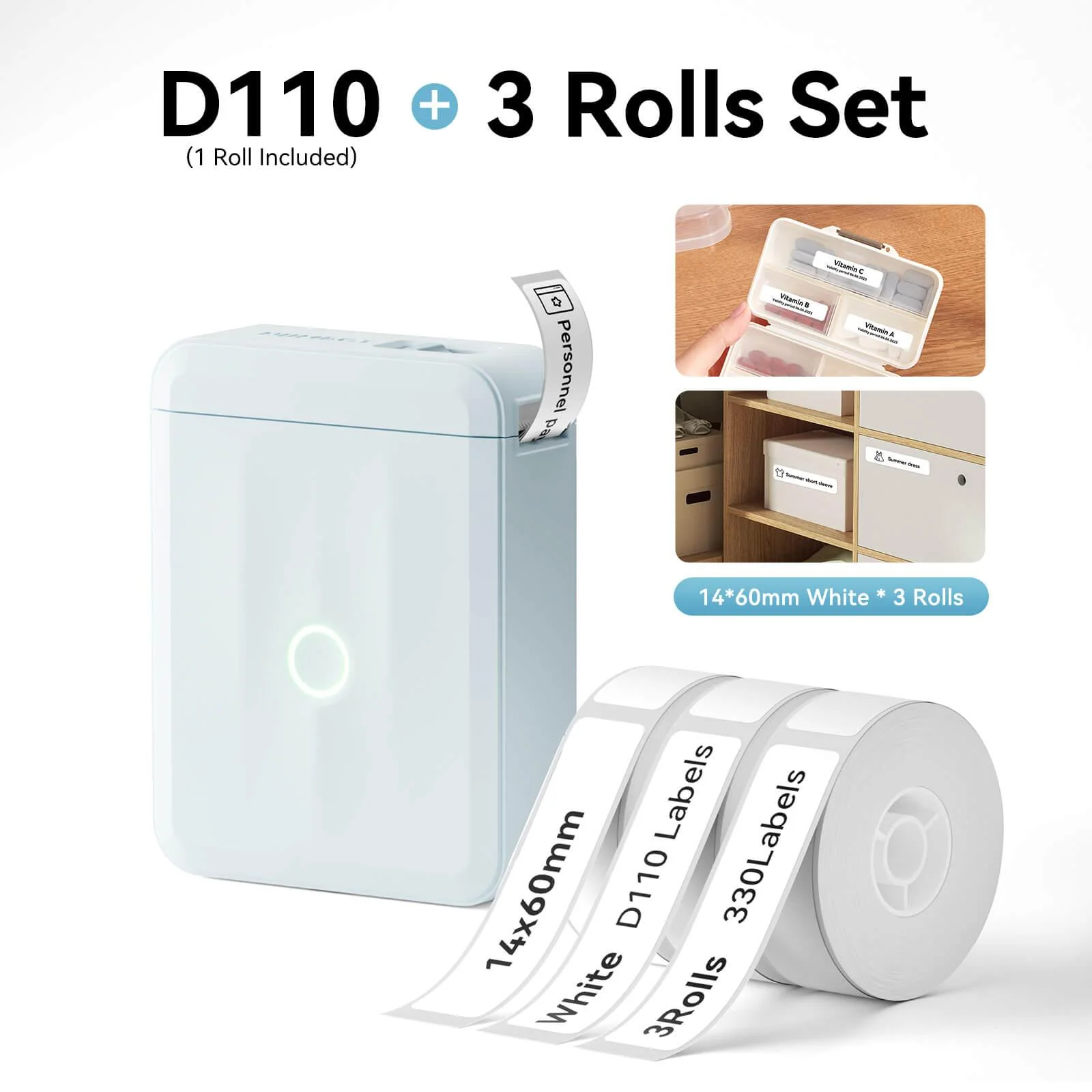 NIIMBOT D110 Upgraded Bluetooth Printer for Office, Home, Kitchen, School - Image 25