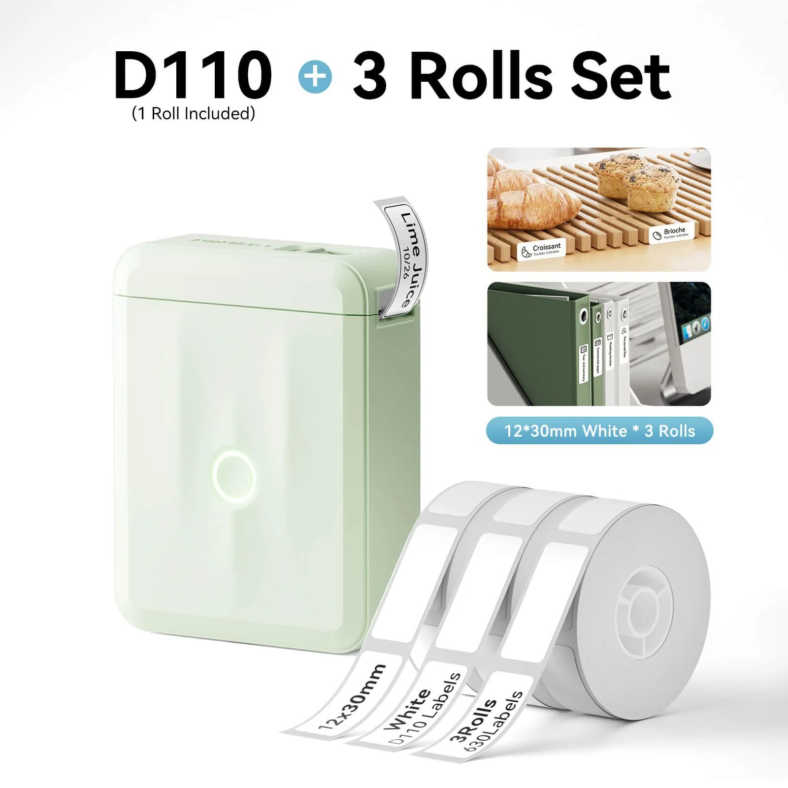 NIIMBOT D110 Upgraded Bluetooth Printer for Office, Home, Kitchen, School - Image 30