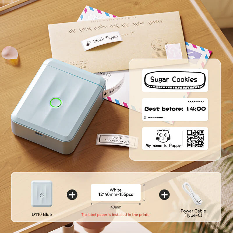 NIIMBOT D110 Upgraded Bluetooth Printer for Office, Home, Kitchen, School - Image 12