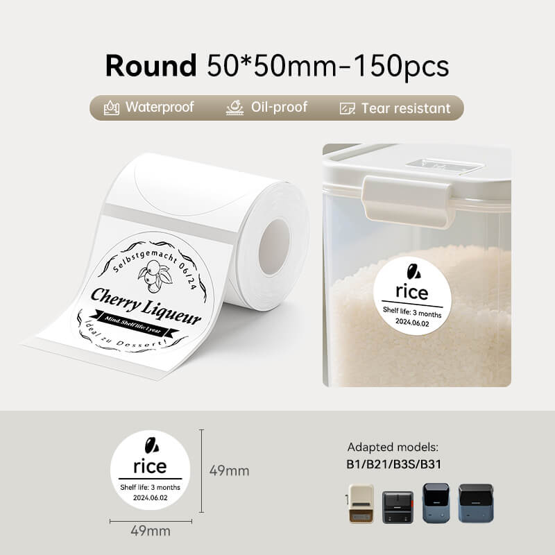 Round Label Tape for B21, B1, B3S - Image 11