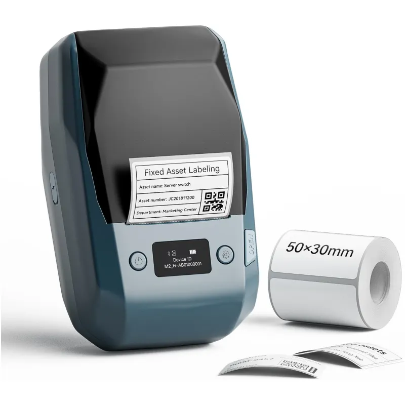 NIIMBOT M2 Black & Gold Label Printer Set: Supports Smart Color Printing Ideal for Various Vial Bottles and Vial Applications - Image 7
