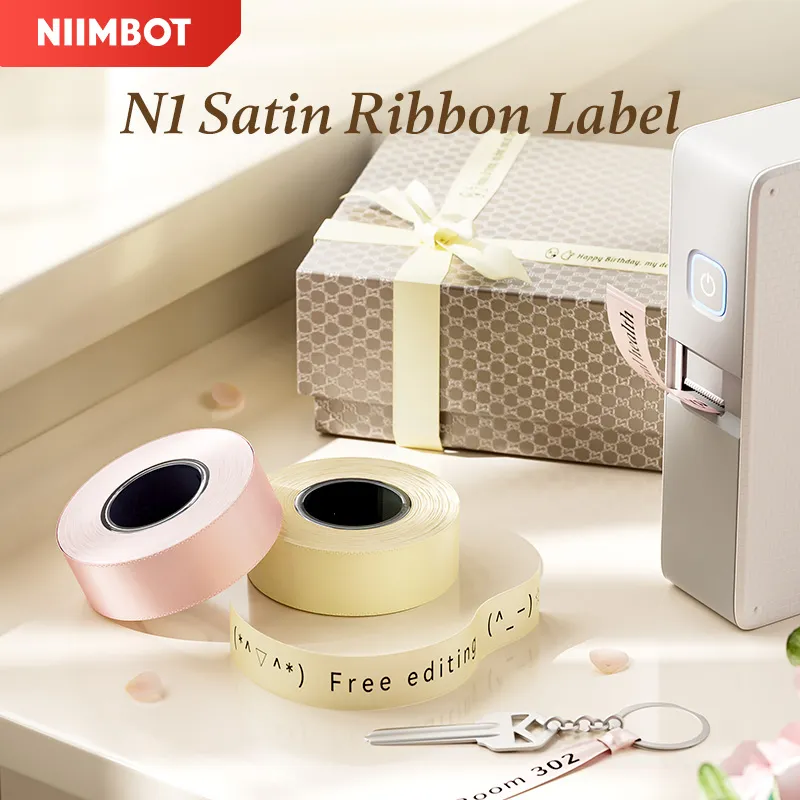 NIIMBOT N1 Satin Ribbon, Only for N1 Label Maker, suit for Gift, Wedding, Party, Craft Wrapping, DIY - Image 12