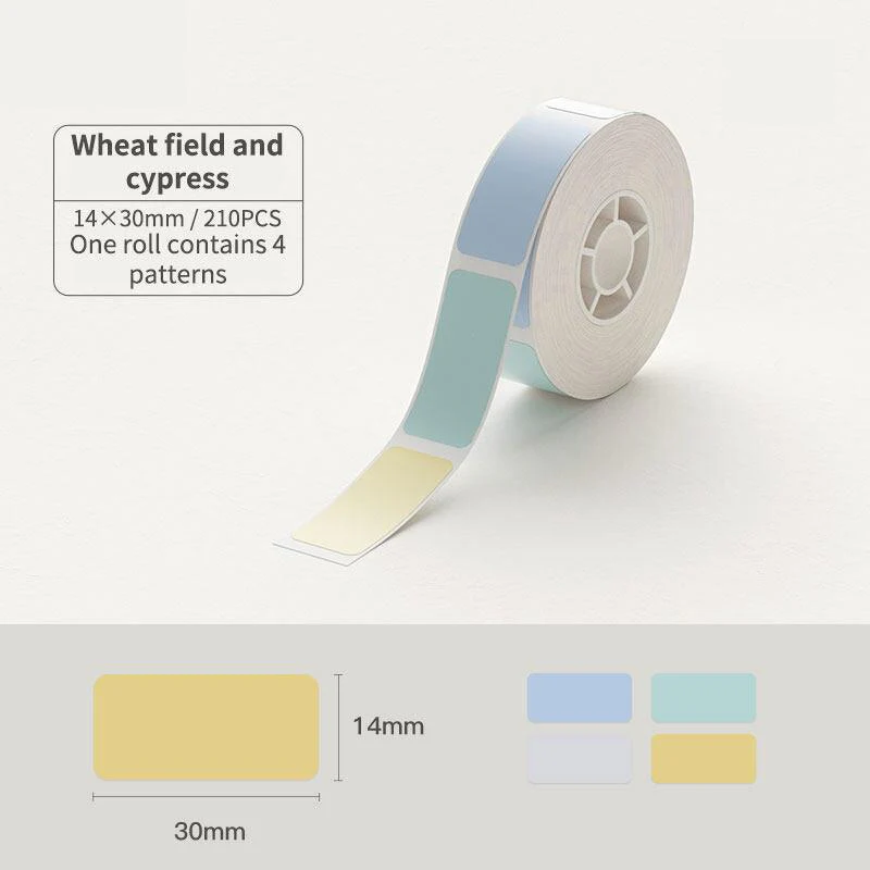 Pure Color Label Tape for D11, D110, D101 - Image 19