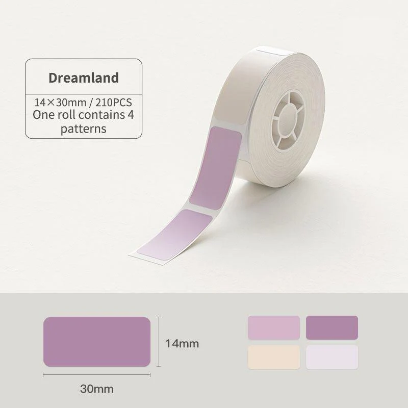 Pure Color Label Tape for D11, D110, D101 - Image 21