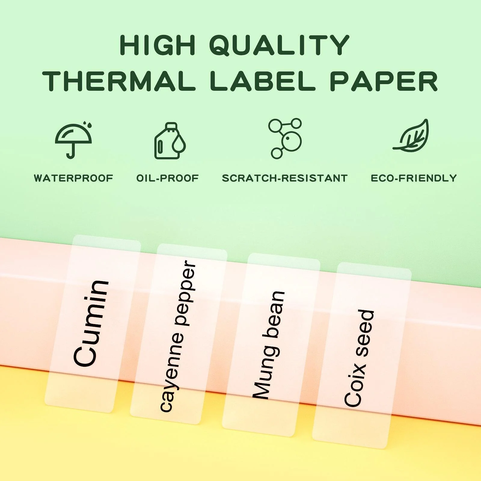 Transparent Label Tape for D11, D110, D101 - Image 4