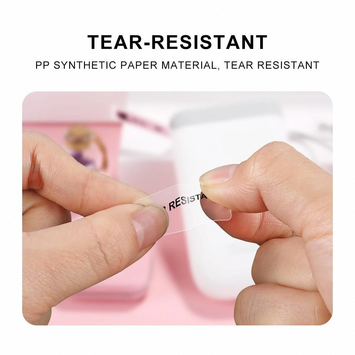 Transparent Label Tape for D11, D110, D101 - Image 8