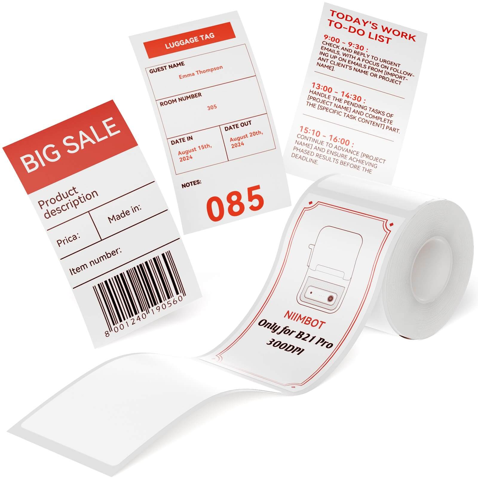 Photo Papers or Red&Black Labels Only for B21 Pro, B1 Pro, B2 Pro - Image 34